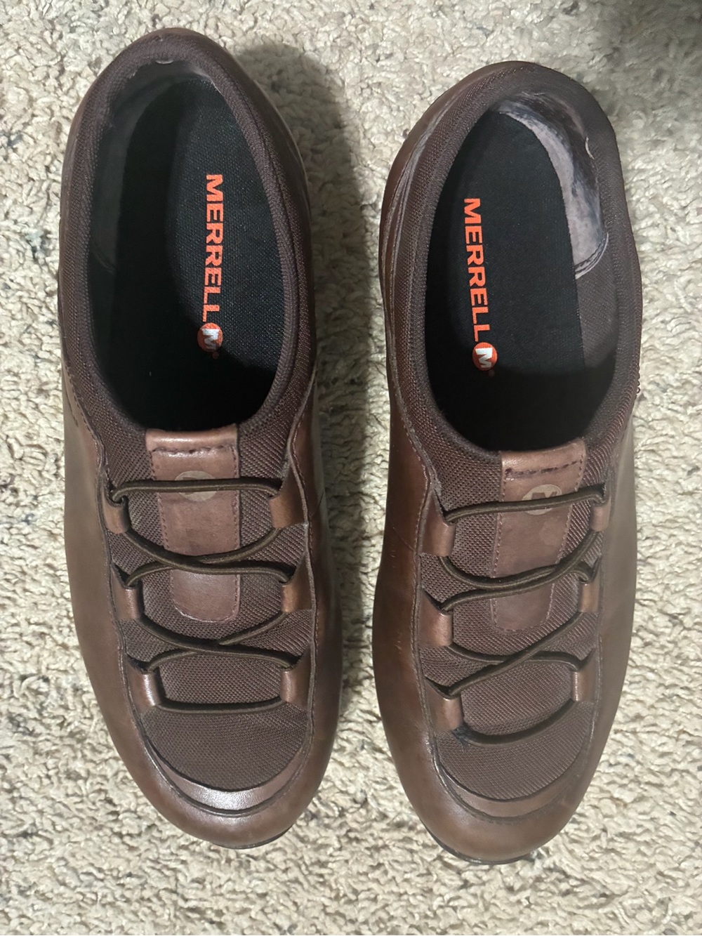 Merrell Women’s Brown Slip-On Athletic Casual Sneakers - Picture 2 of 8
